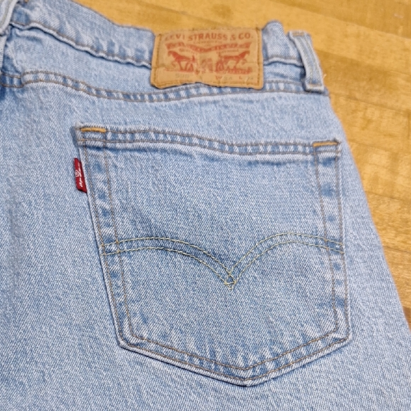 Levi's 505 Light Blue Denim Jeans‎ 34 X 34 As Is Straight Regular Fit Spring - Picture 1 of 7